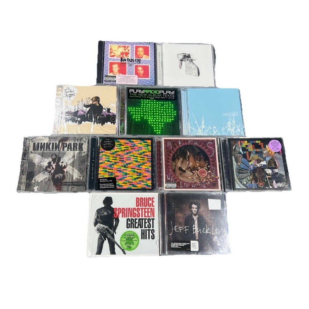 Pop Rock Indie CD Lot of 11 Bruce Springsteen Coldplay Shins Various BRAND NEW